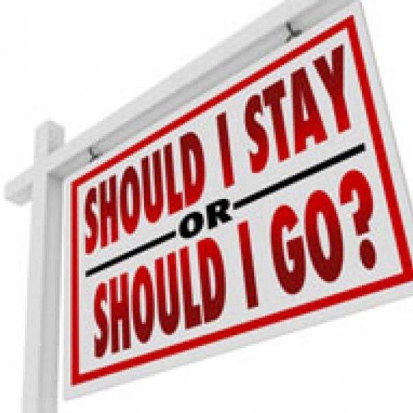 Going Away To School > Staying Home