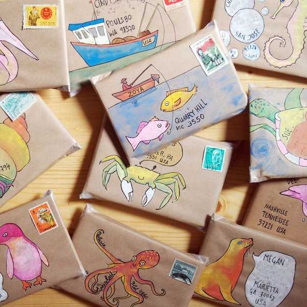 A Hidden Beauty In Snail Mail