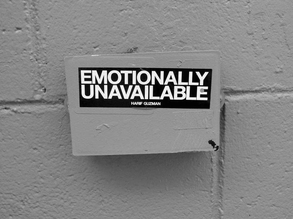 No More Romanticizing Emotional Unavailability