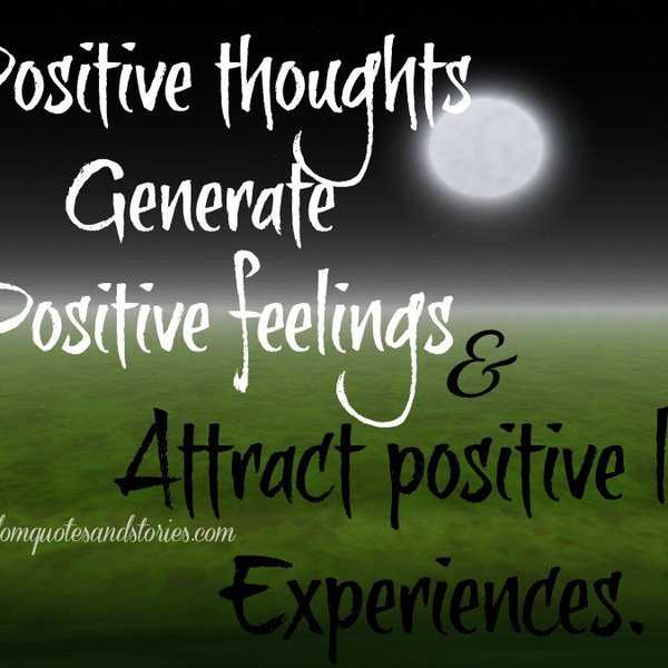10 Positive Thoughts To Focus On