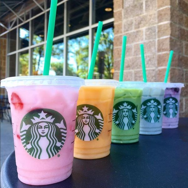 The New Starbucks "Rainbow Drinks" Ranked