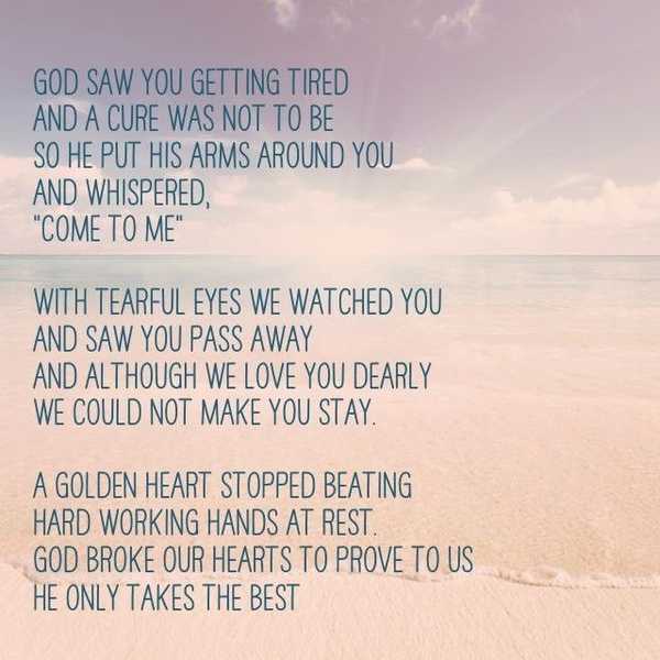 To My Best Friend In Heaven