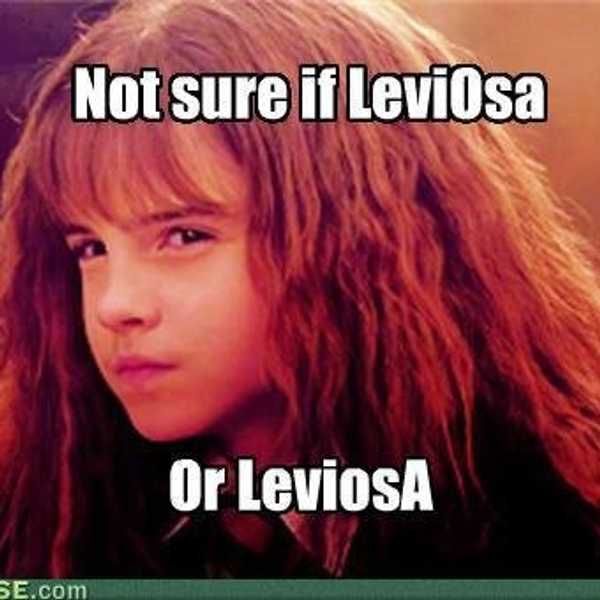 It's Levi-OH-sa Not Levio-SAH