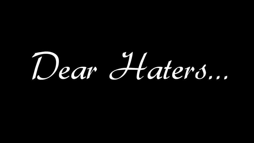 Dear Mister Hater