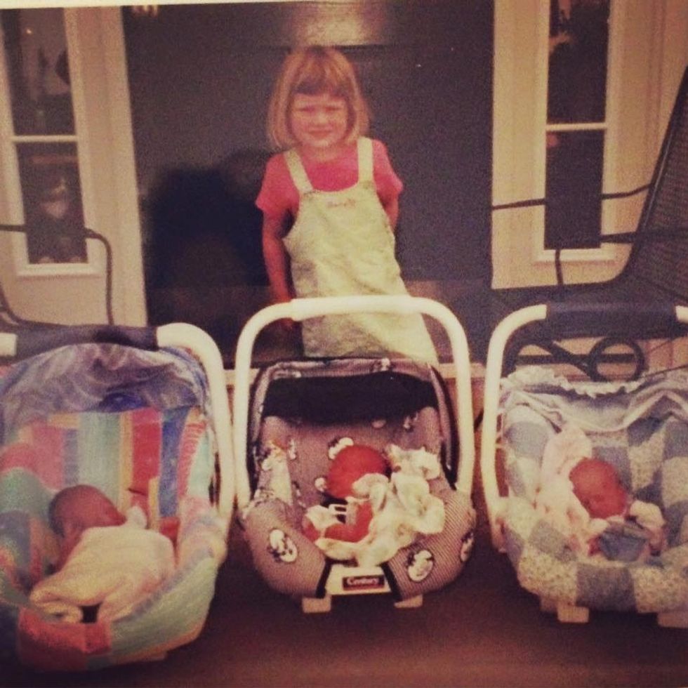 What It's Like Growing Up With Triplets