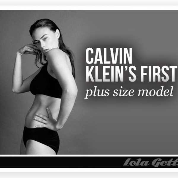 Response To Calvin Klein's Very First Plus Size Model