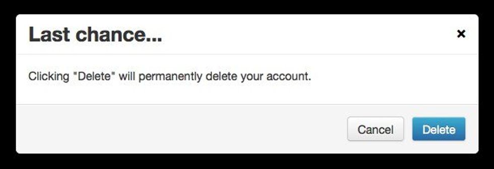 Delete Your Accounts