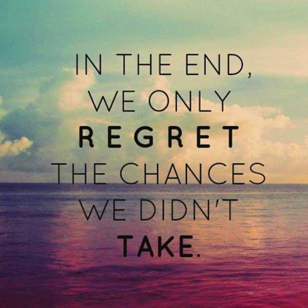 Living Happily In Regret