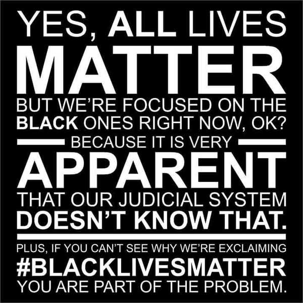 Real Talk: #AllLivesMatter Is Just (For Now) #BlackLivesAreNotMatter