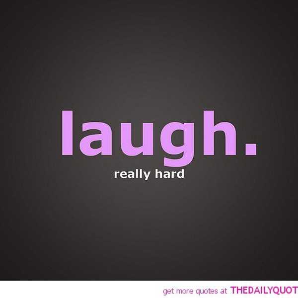 Just Remember To Laugh