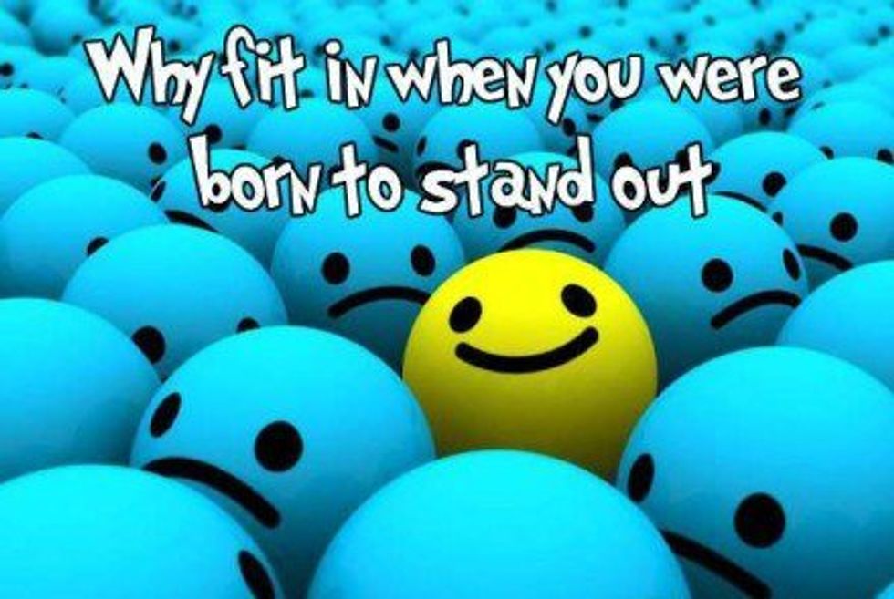 Standing Out Is The New Fitting In