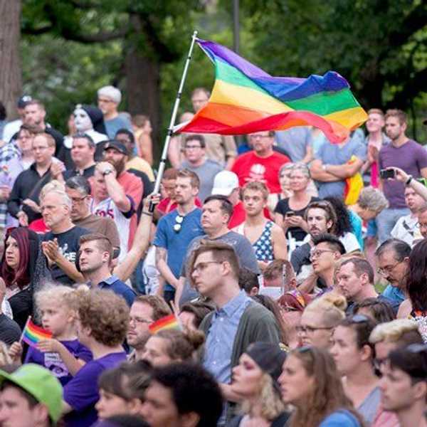 "Love is love is love is love is love is love is love"