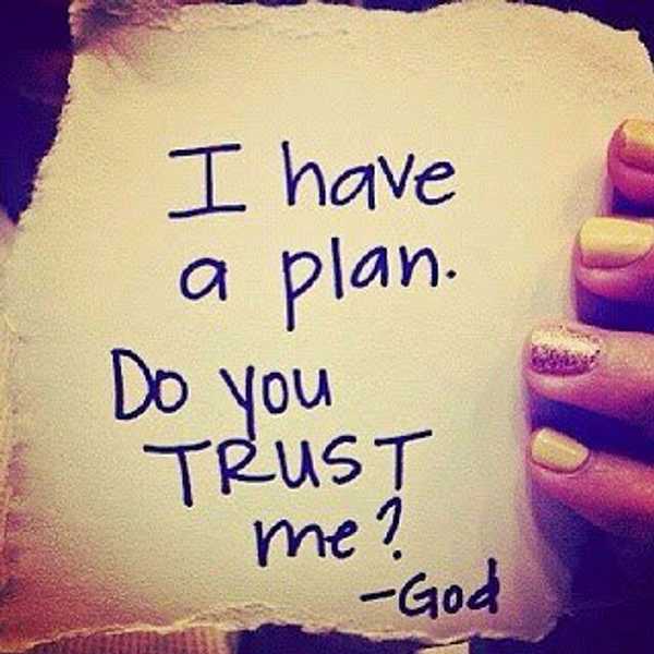 How To Put Trust In God And Not Ourselves