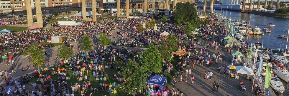 Canalside Vs. Outer Harbor: Battle Of Summer Fun