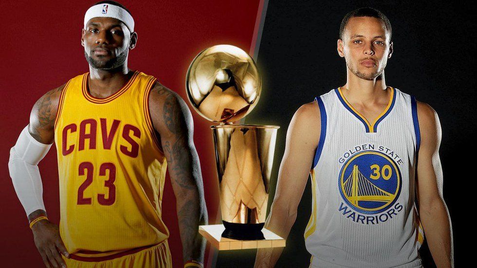 Lebron James and Steph Curry