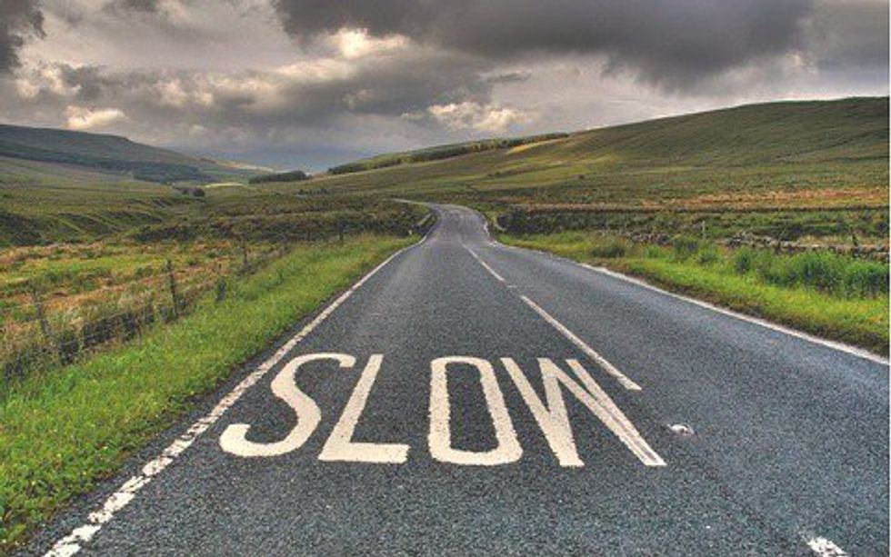 Living Life In The Slow Lane