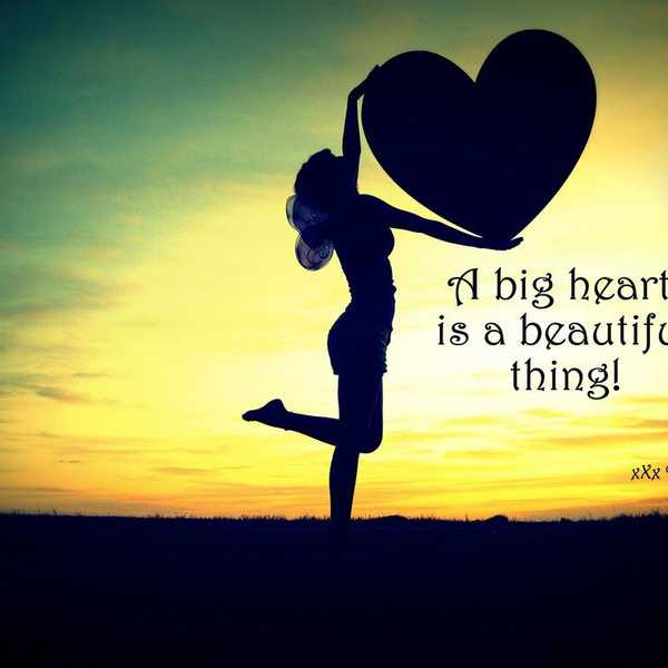 Having A Big Heart Is A Beautiful Thing, Not A Weakness