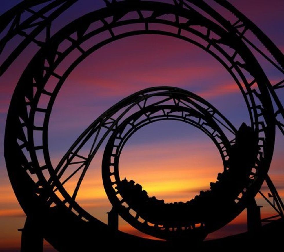 Arms Down, Head Back, And Take The Drop