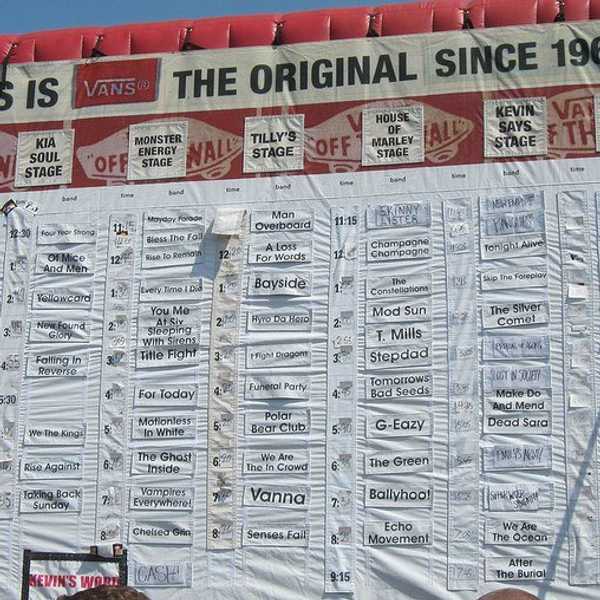 5 Tips for Attending Vans Warped Tour