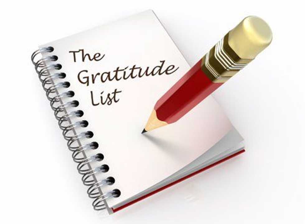 Gratitude List