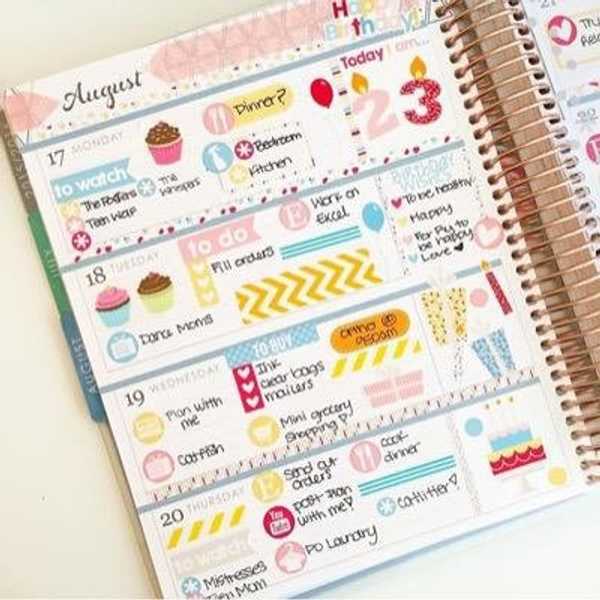 The Life Of A Planner Addict