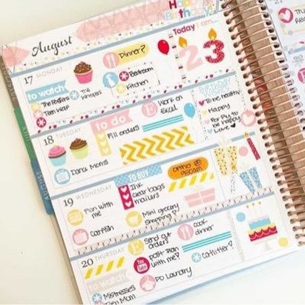 The Life Of A Planner Addict