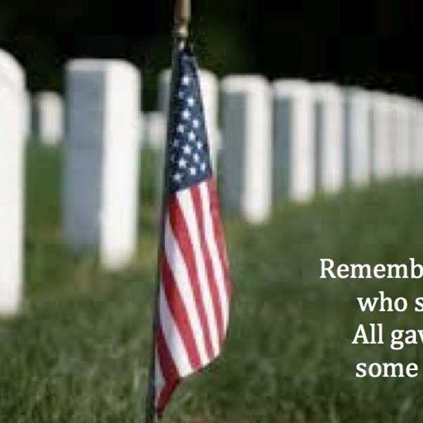 A Thousand Thank You's On Memorial Day