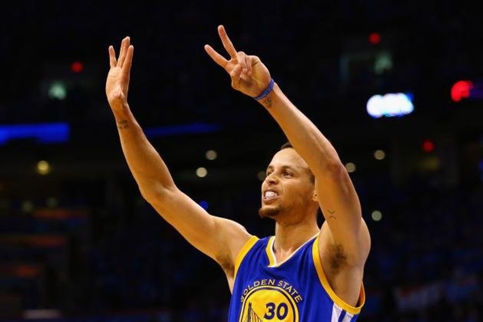 Kevin Durant And Russell Westbrook Are No Match For Record-Breaking Klay Thompson