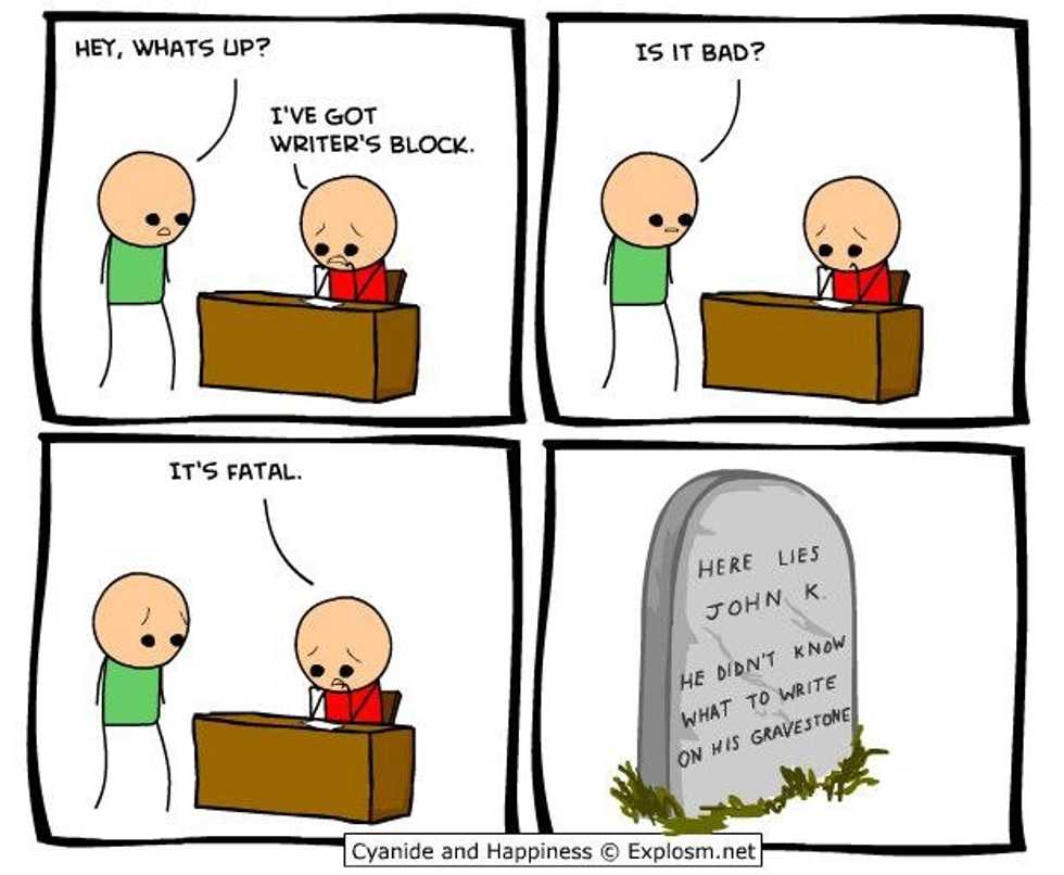 My 6 Tips To Avoid And Combat Writer's Block