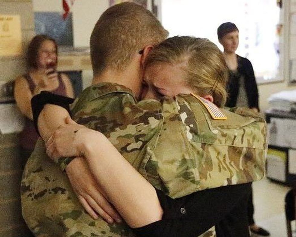 Surprising siblings: What really goes into a surprise military homecoming