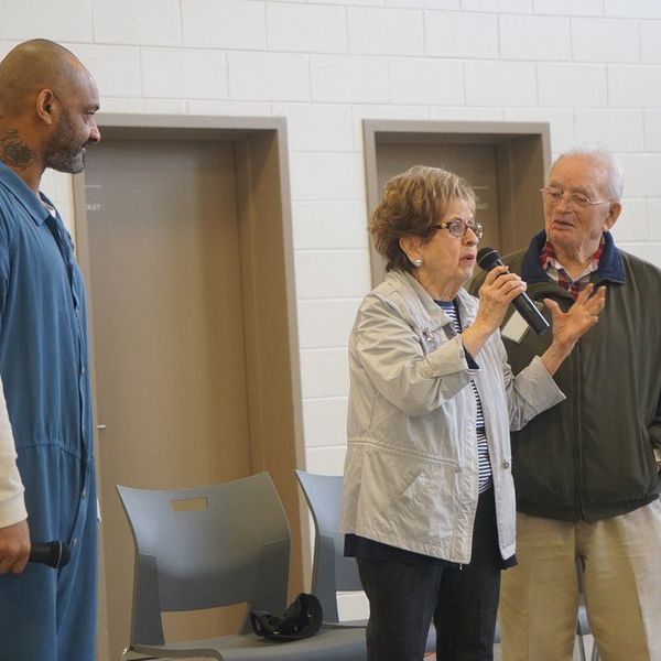 Local Holocaust Survivors Talk About Their Experiences To Richmond's Incarcerated Community