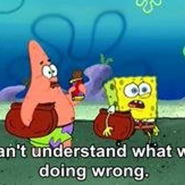 The Life Of A College Student Told By "SpongeBob Squarepants"