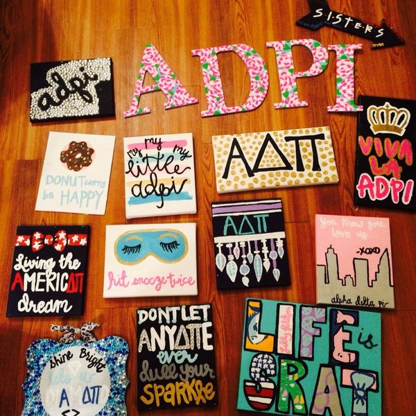 15 Sorority Crafts That You Must Do This Summer