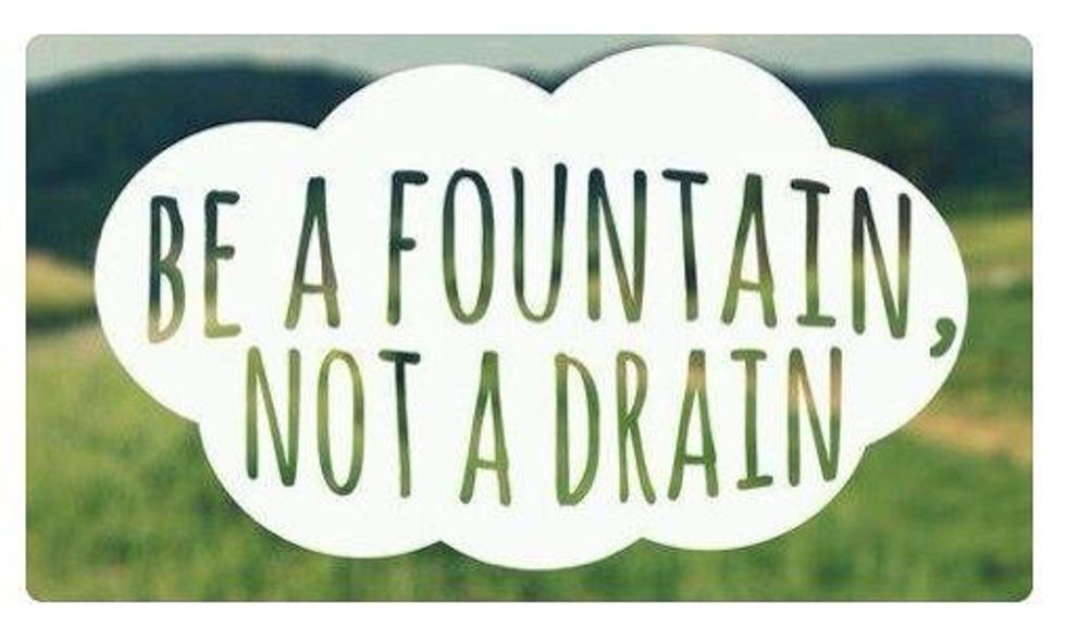 7 Ways To Be A Fountain