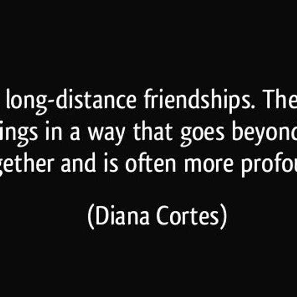 How To Survive A Long Distance Friendship