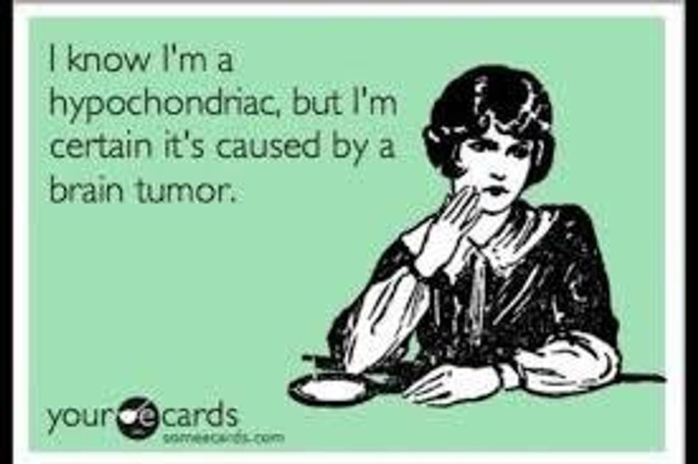The Life Of A Hypochondriac