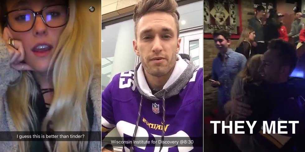 A Modern Day Love Story Using Snapchat