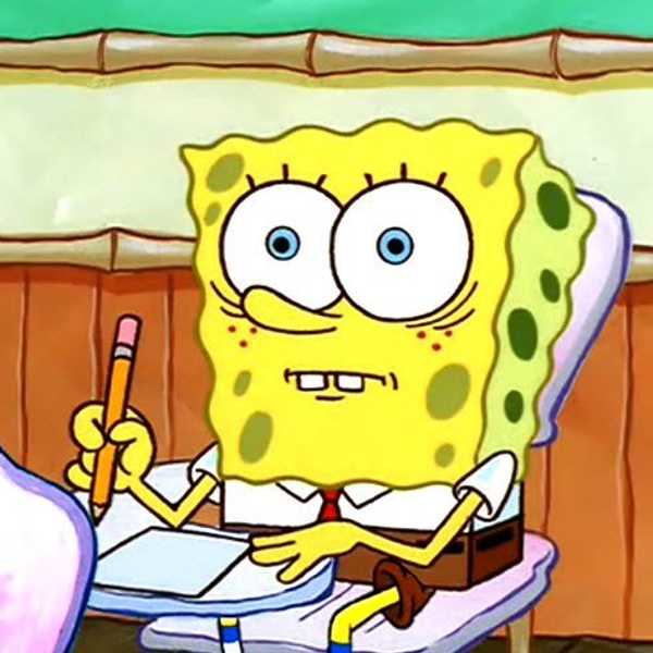Stages Of Taking The SAT As Told By Spongebob