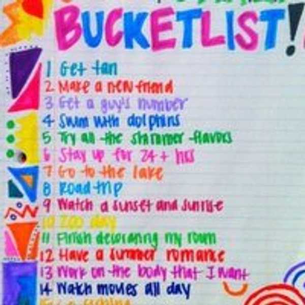 25 Bucketlist Ideas For The Best Summer Yet