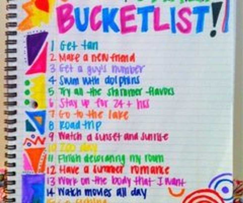 25 Bucketlist Ideas For The Best Summer Yet