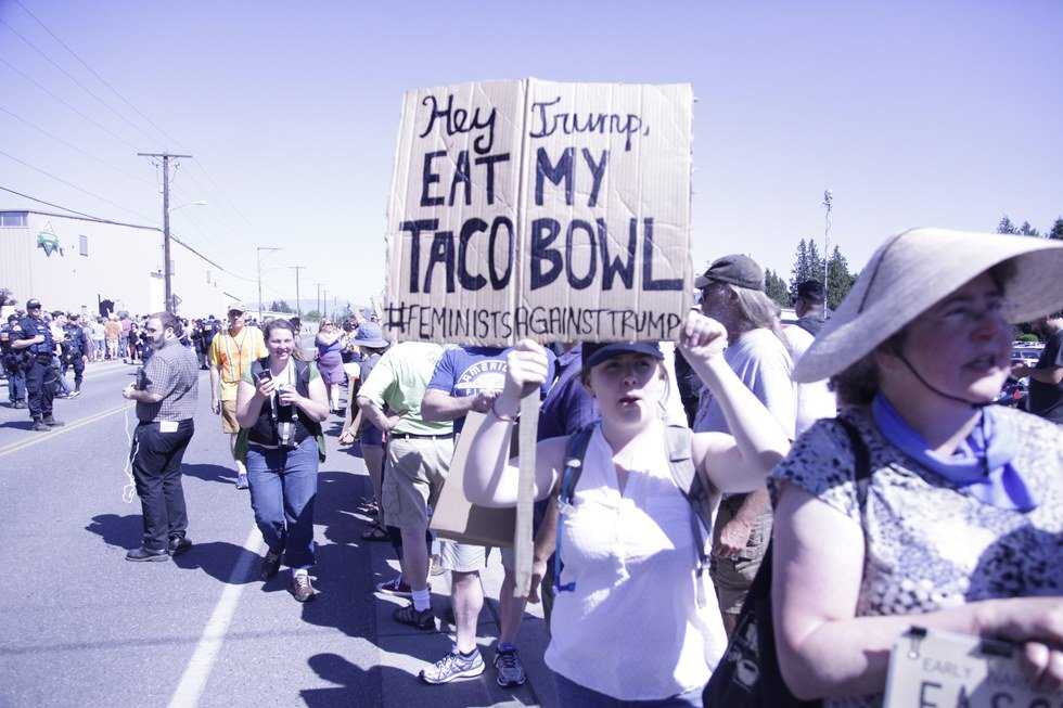 Trump In Lynden: A Controversial Stance On A Peaceful Rally