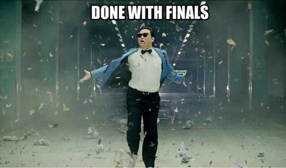 The Sudden Relief After Finals Week