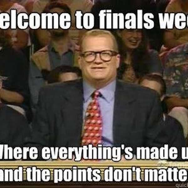 5 Stages Of Grief: Finals Week Edition