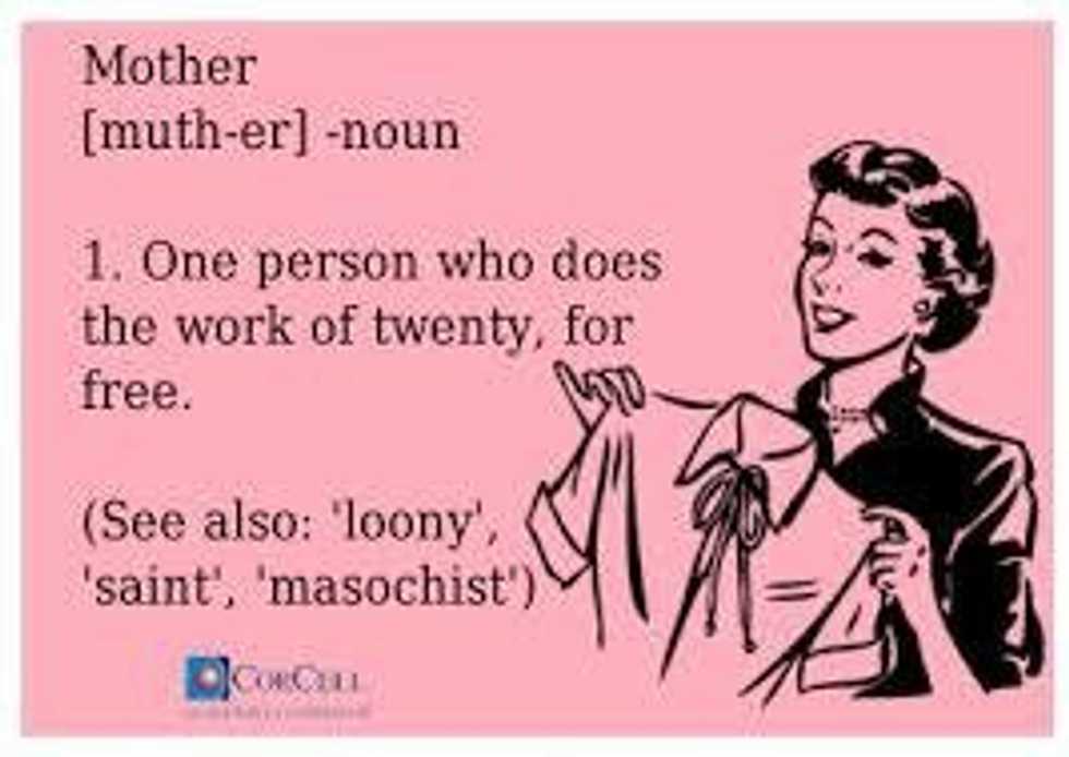 10 Things The Mother's Day Card I Gave My Mother Did Not Thank Her For