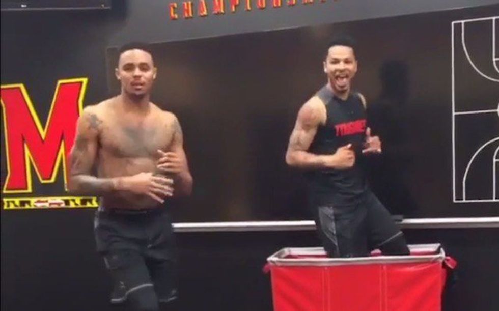 UMD Basketball Players Start New Dance Phenomenon