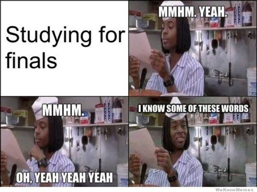 When Finals Week Comes Around