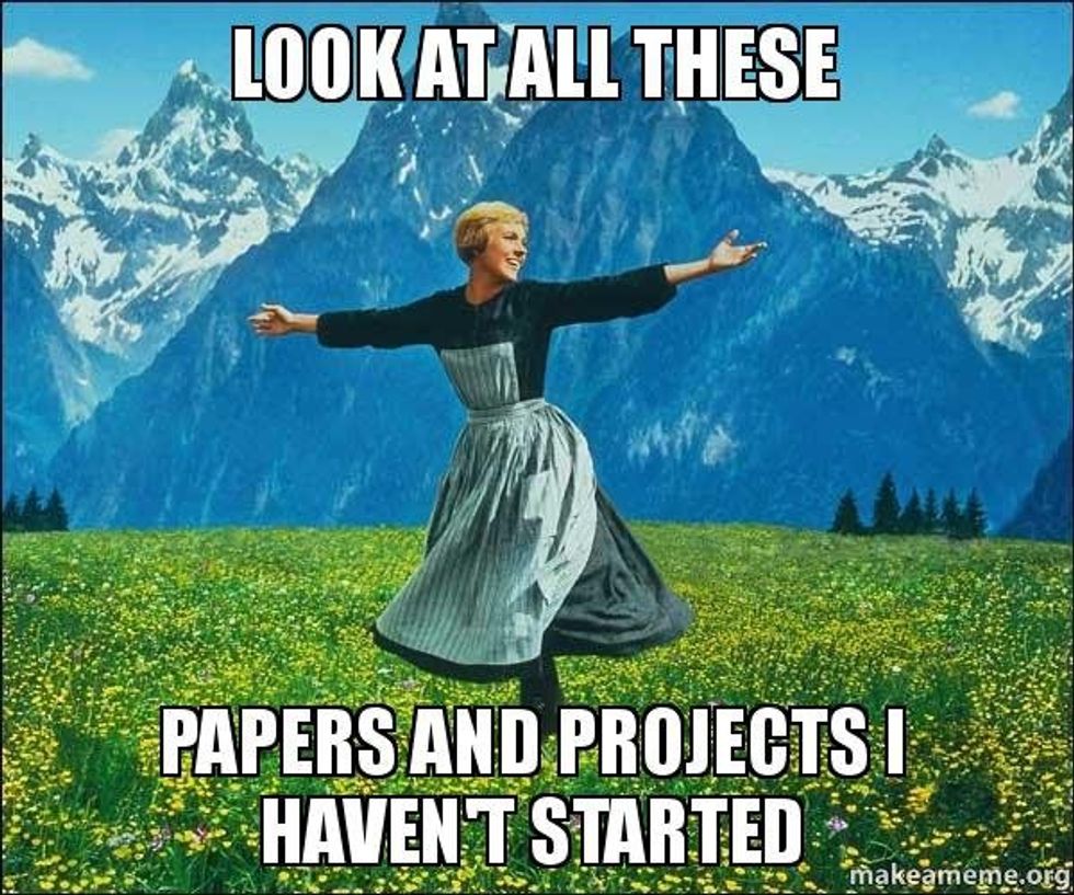 Finals Week In A Nutshell