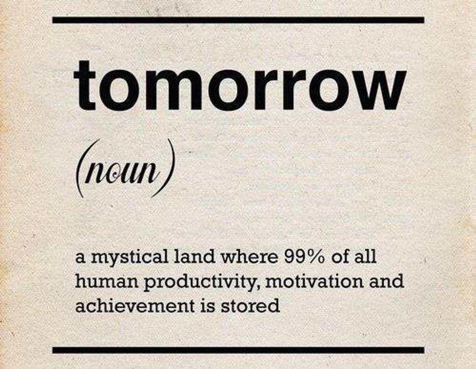 9 Facts About Being A Procrastinator