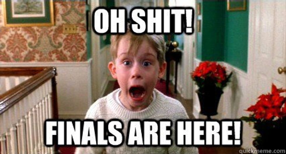 8 Signs Finals Are Quickly Approaching