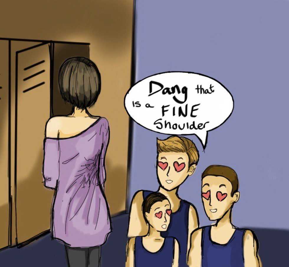 Those Clavicles, Though